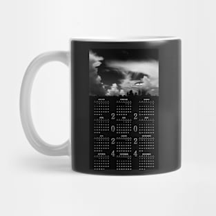 Cloudscape • 2024 Year-at-a-glance Calendar Mug